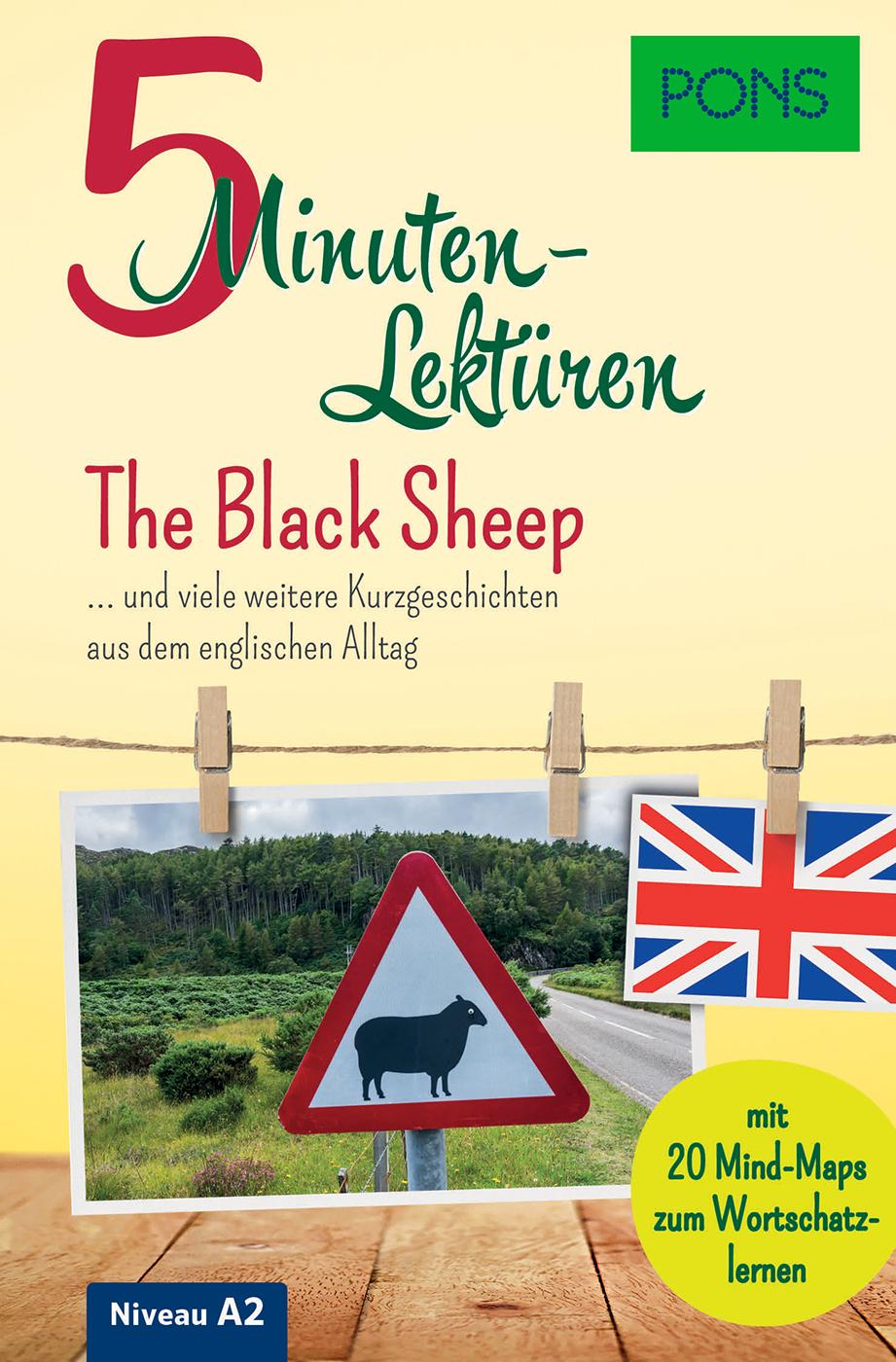 Vorderes Coverbild PONS 5-Minuten-Lektüren Englisch A2 - The Black Sheep