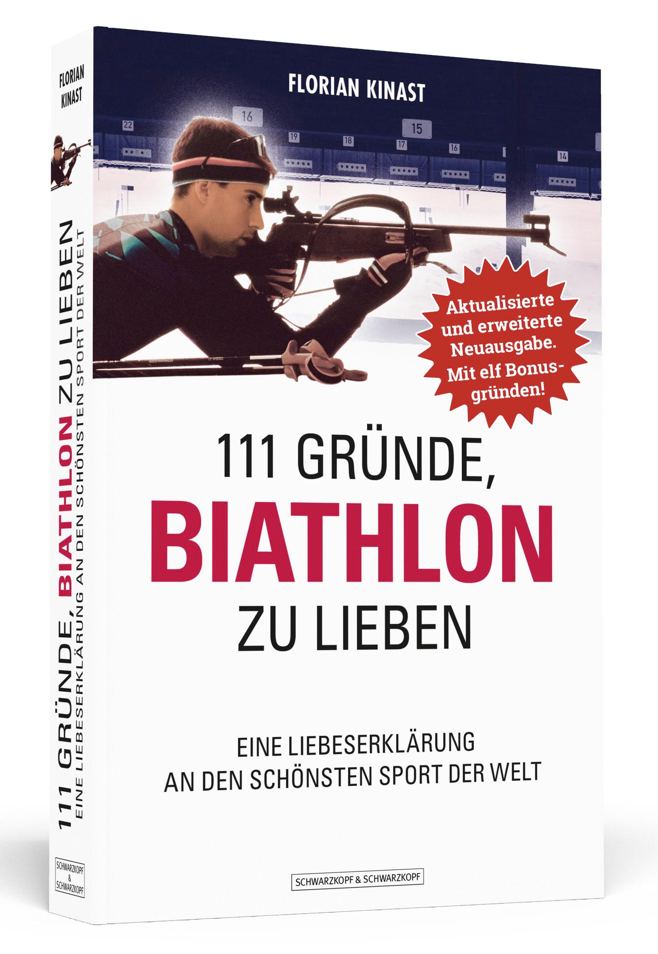 Vorderes Coverbild 111 Gründe, Biathlon zu lieben - Erweiterte Neuausgabe mit 11 Bonusgründen!