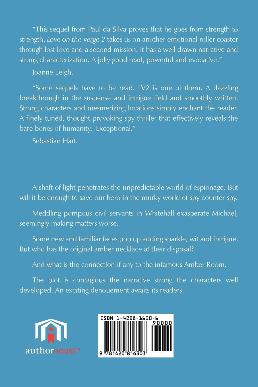 Rückseitencover Love on the Verge 2