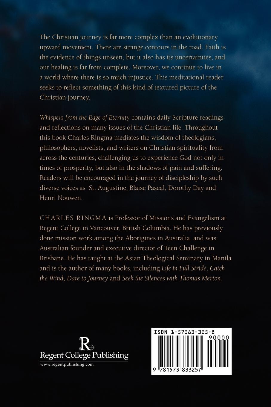 Rückseitencover Whispers from the Edge of Eternity