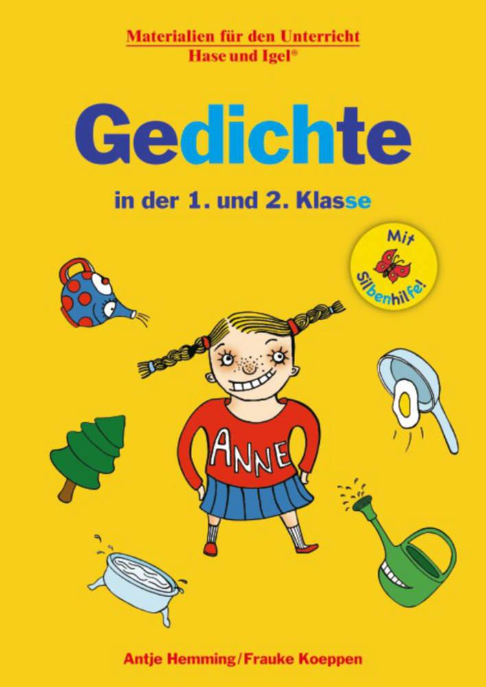 Vorderes Coverbild Gedichte in der 1. und 2. Klasse / Silbenhilfe