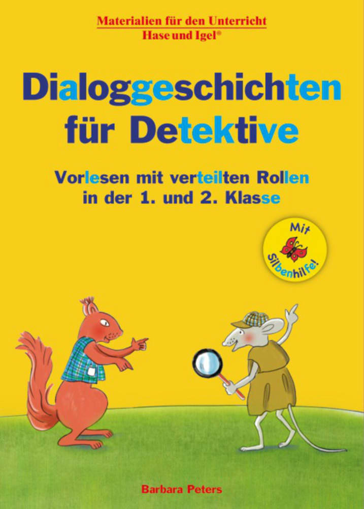 Vorderes Coverbild Dialoggeschichten für Detektive / Silbenhilfe
