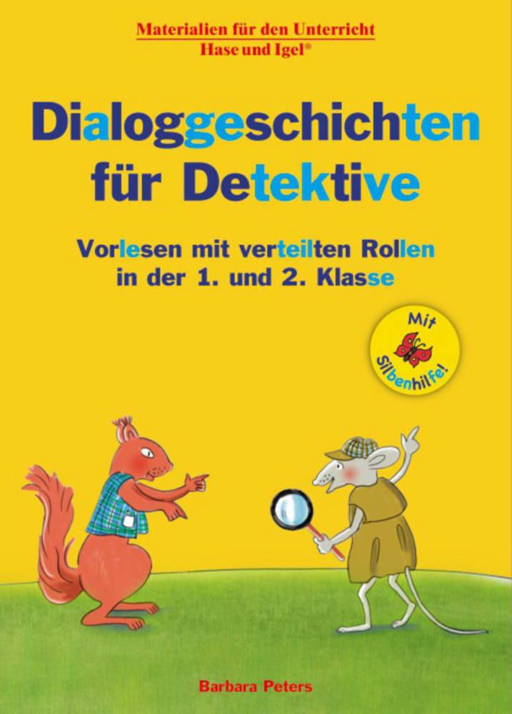 Vorderes Coverbild Dialoggeschichten für Detektive / Silbenhilfe