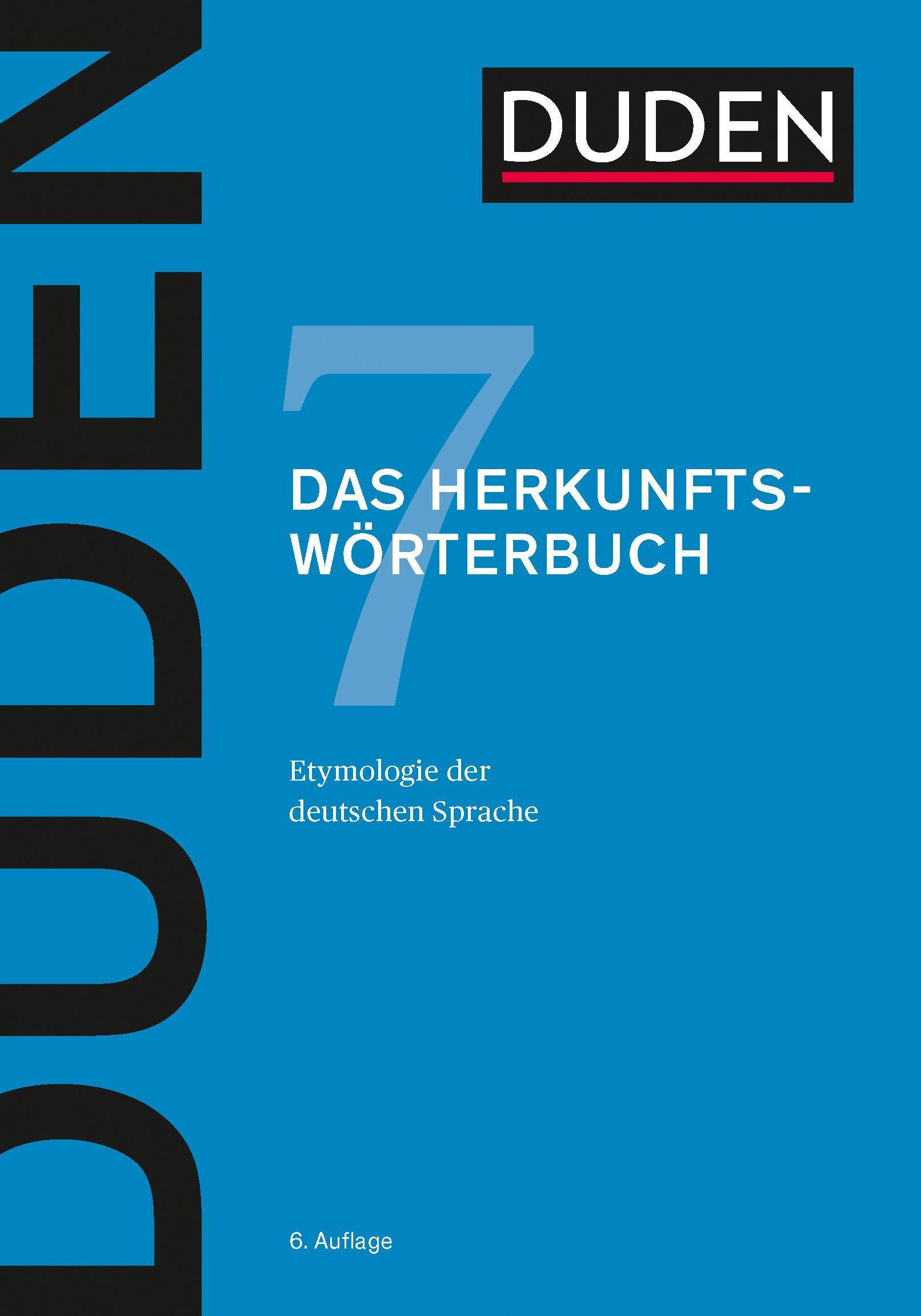Vorderes Coverbild Duden 07 - Das Herkunftswörterbuch