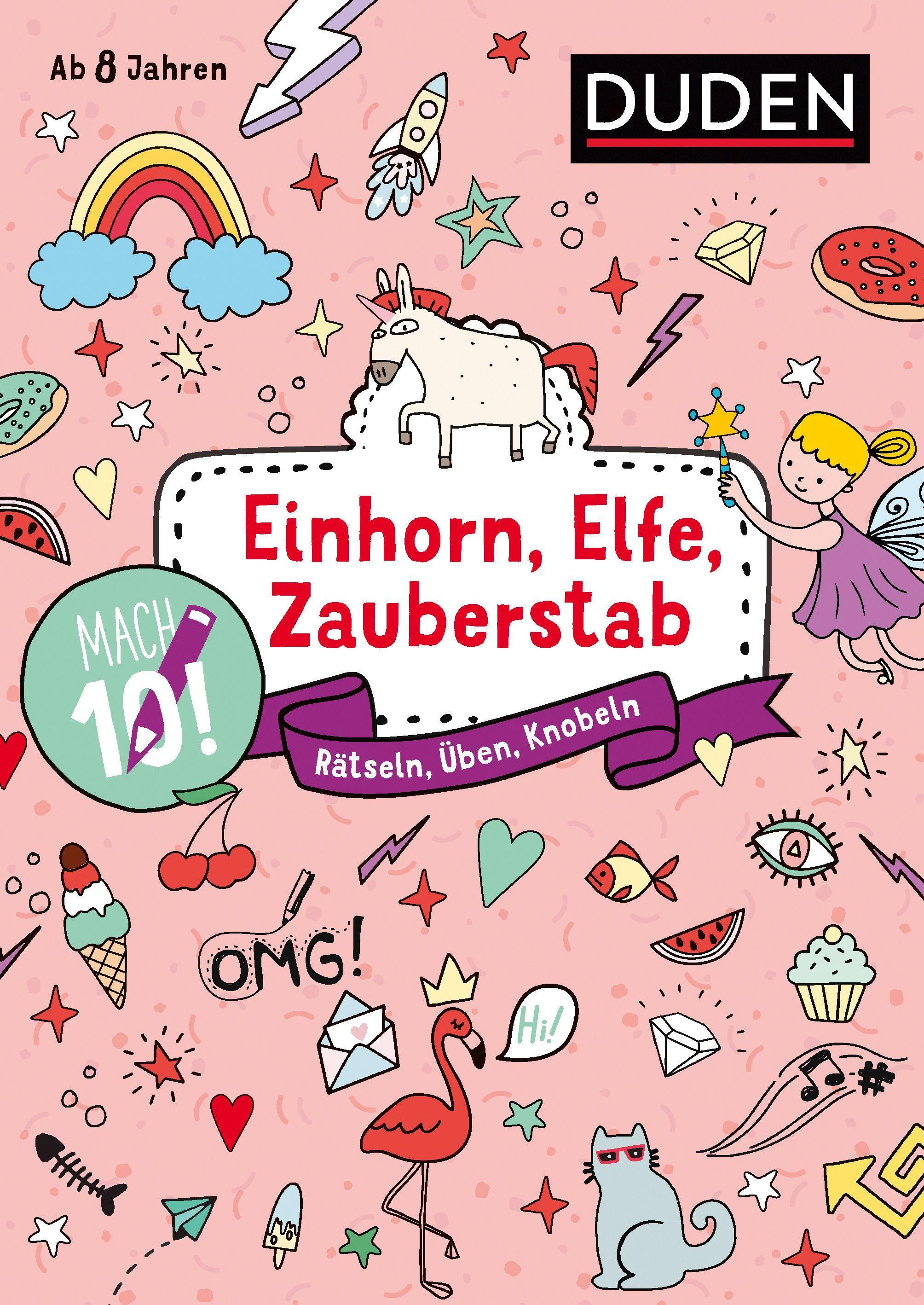 Vorderes Coverbild Mach 10! Einhorn, Elfe, Zauberstab - Ab 8 Jahren