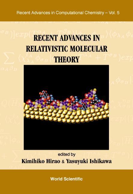 Vorderes Coverbild Recent Advances in Relativistic Molecular Theory