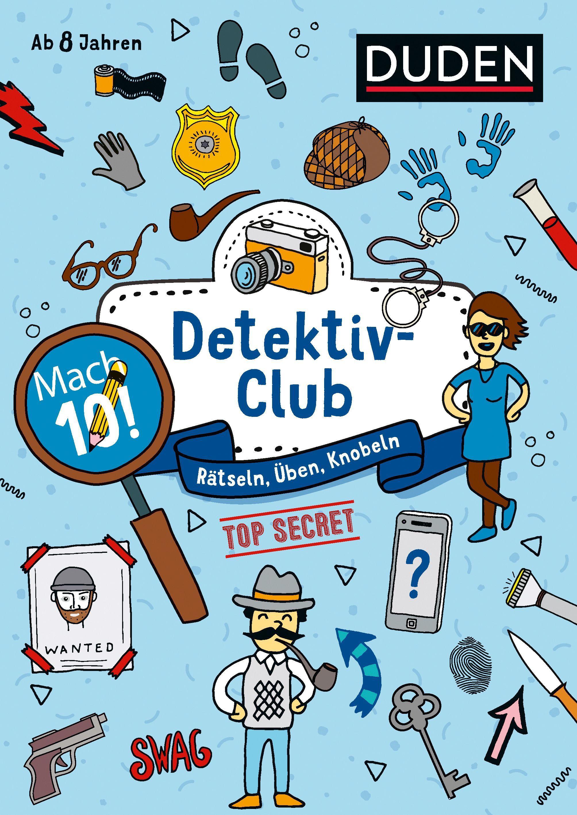 Vorderes Coverbild Mach 10! Detektivclub - Ab 8 Jahren