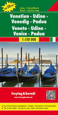 Vorderes Coverbild Venetien - Udine - Venedig - Padua 1 : 150 000