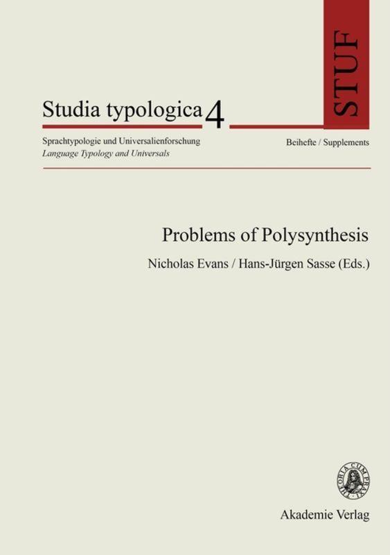 Vorderes Coverbild Problems of Polysynthesis