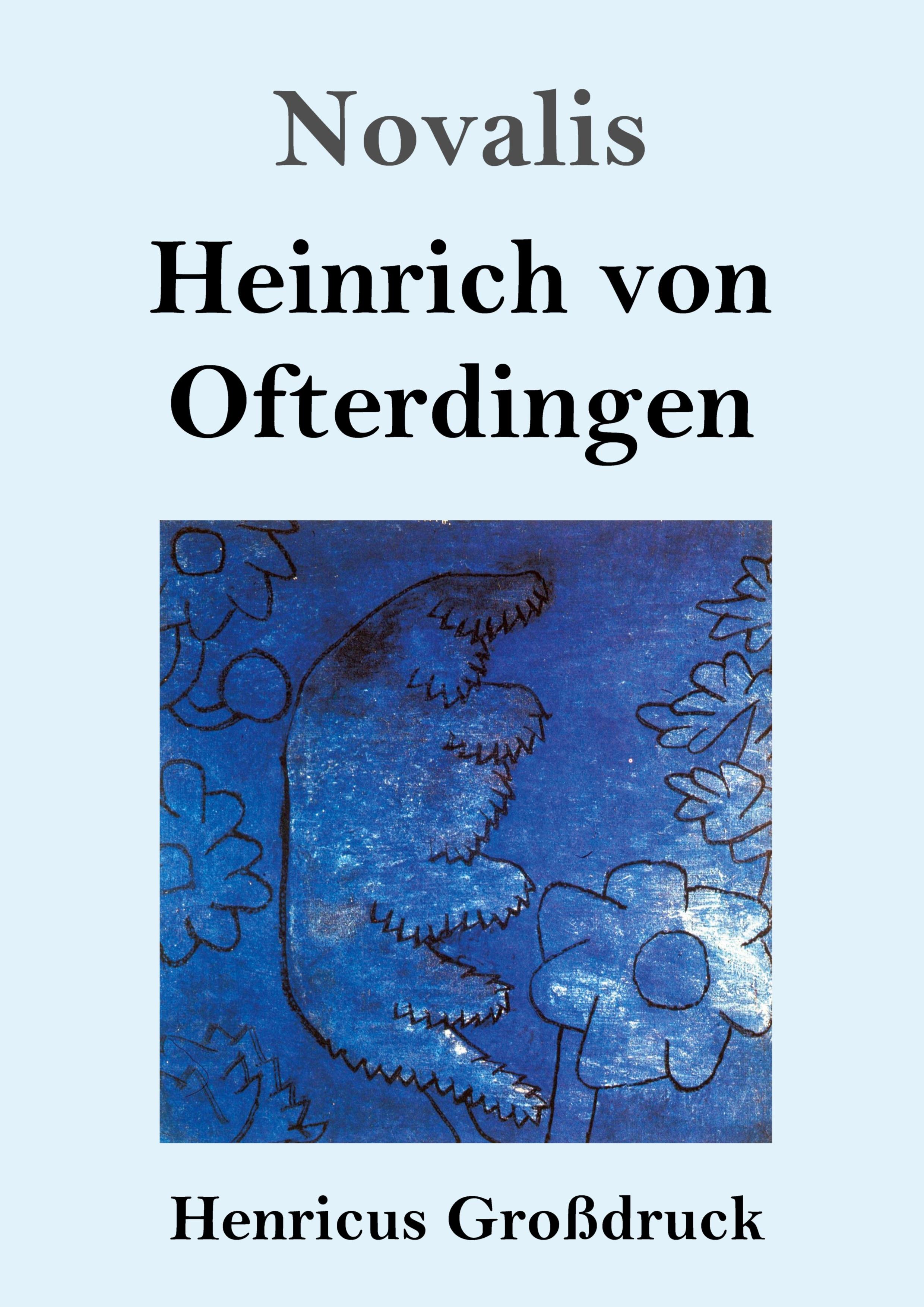 Vorderes Coverbild Heinrich von Ofterdingen (Großdruck)