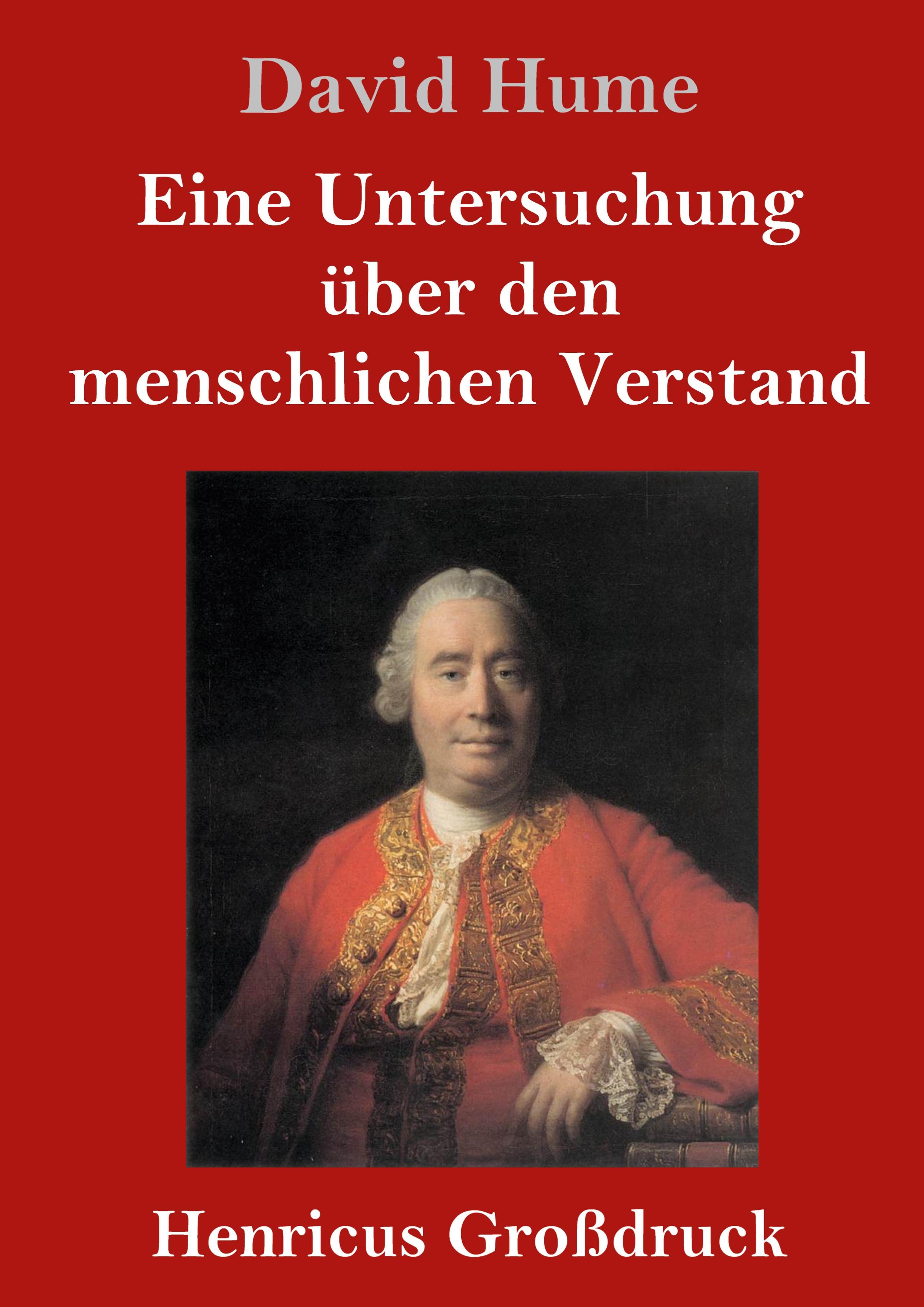 Vorderes Coverbild Eine Untersuchung über den menschlichen Verstand (Großdruck)