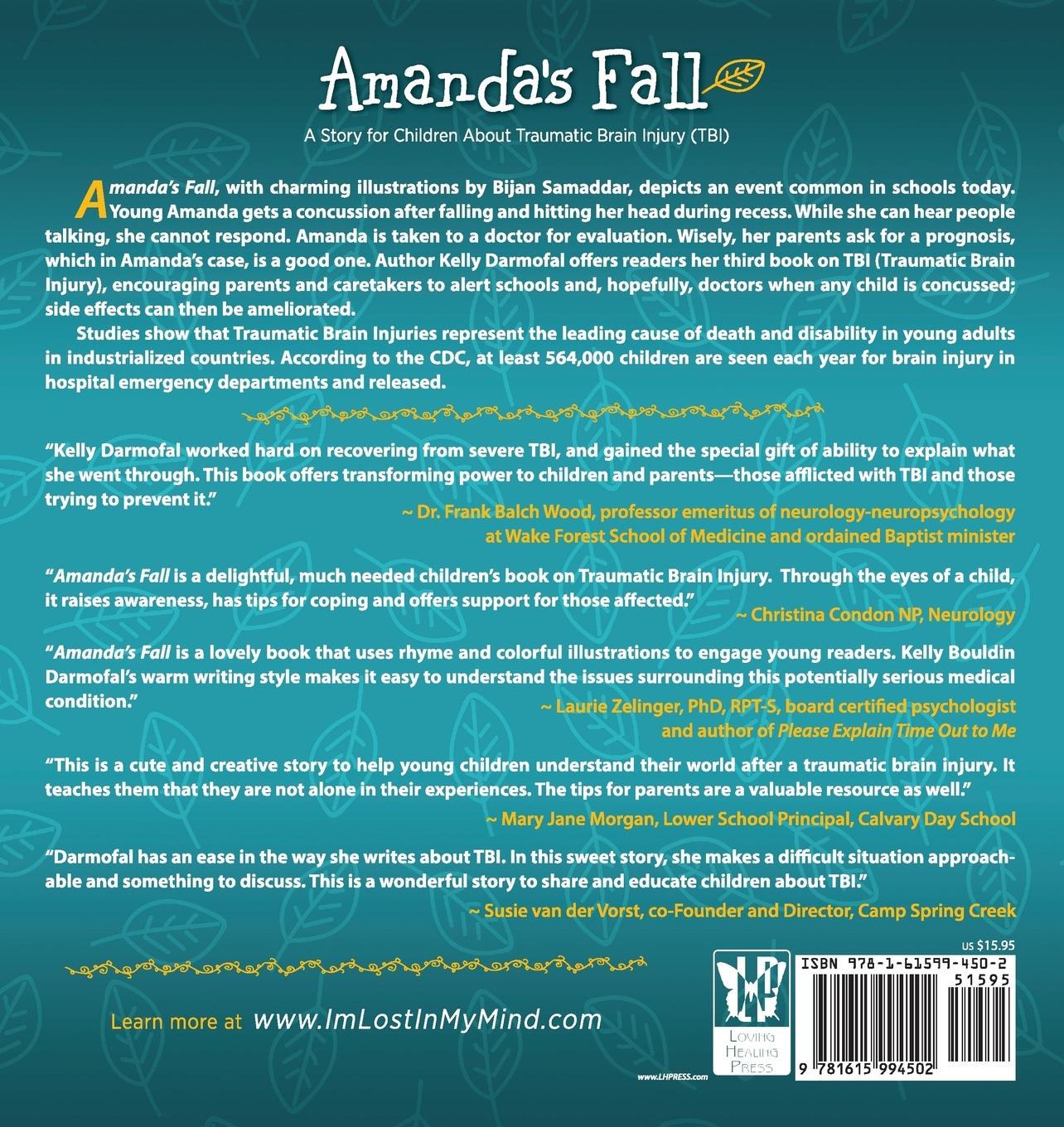 Rückseitencover Amanda's Fall