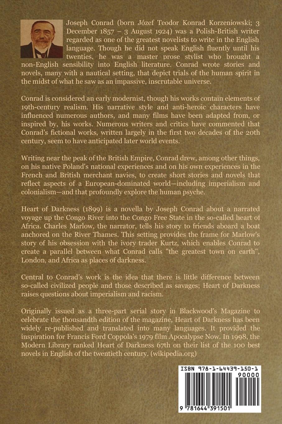 Rückseitencover Heart of Darkness