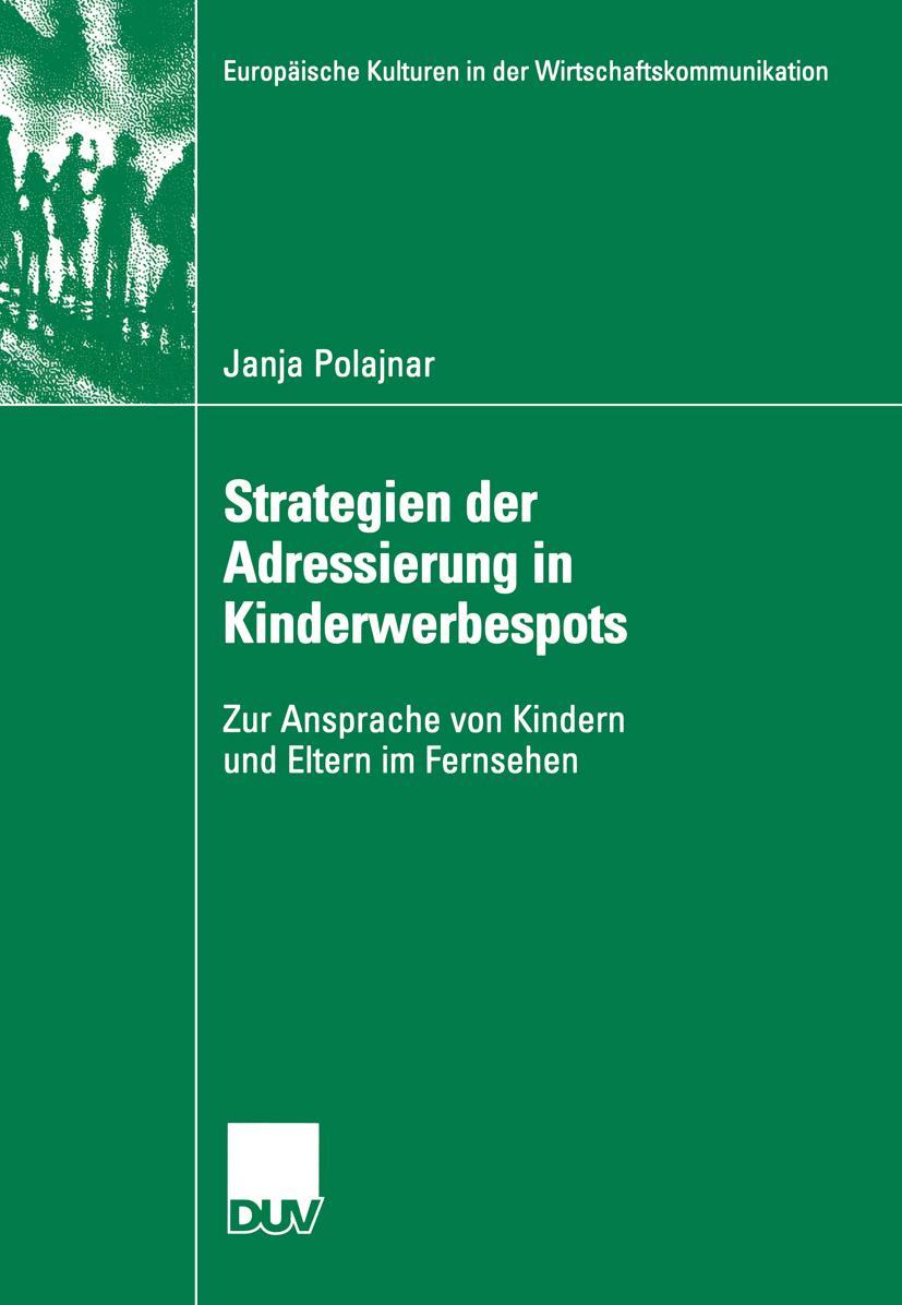 Vorderes Coverbild Strategien der Adressierung in Kinderwerbespots
