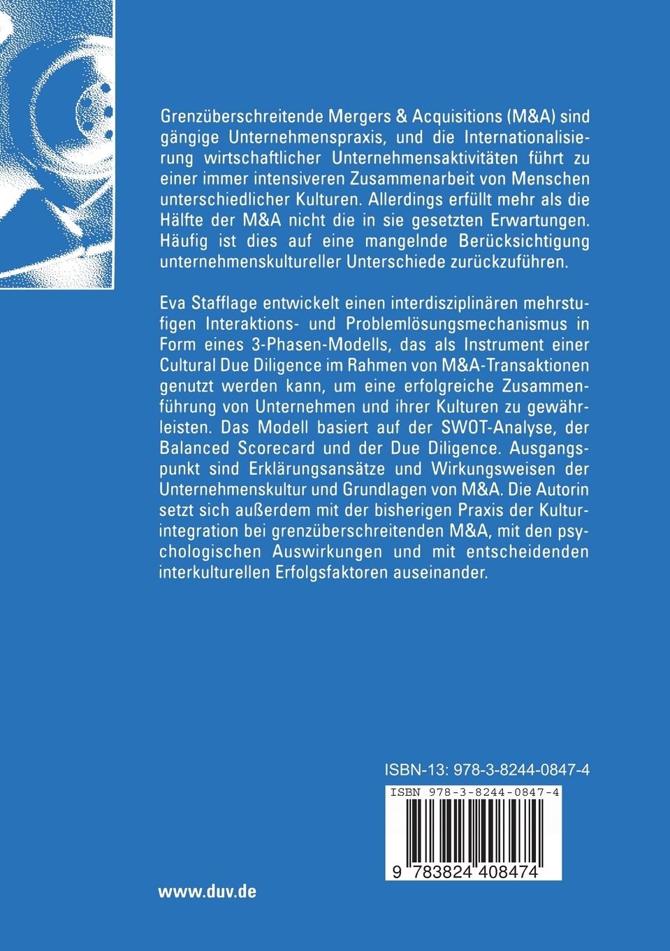 Rückseitencover Unternehmenskultur als erfolgsentscheidender Faktor