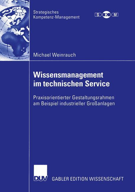 Vorderes Coverbild Wissensmanagement im technischen Service