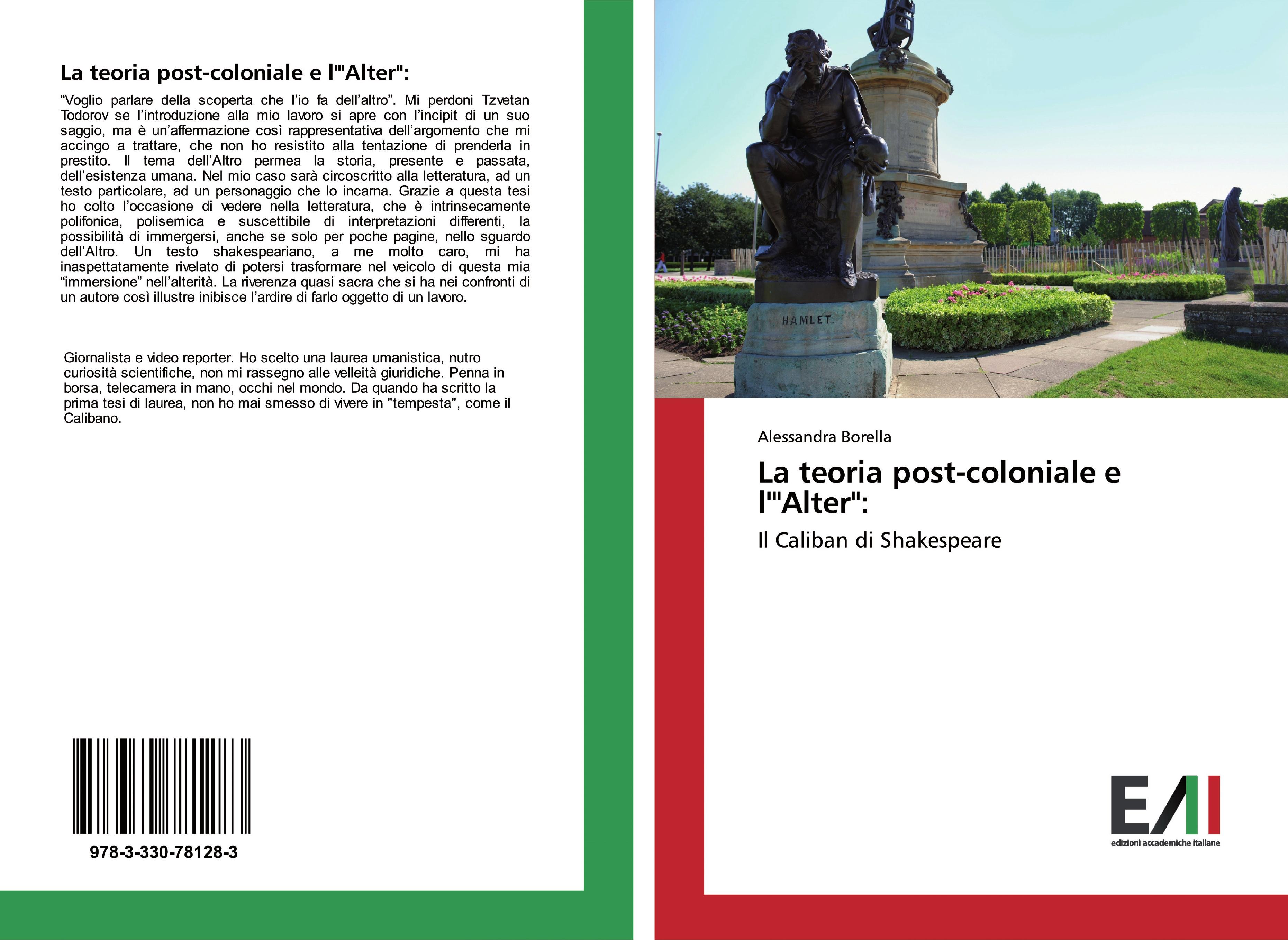 Vorderes Coverbild La teoria post-coloniale e l'"Alter":