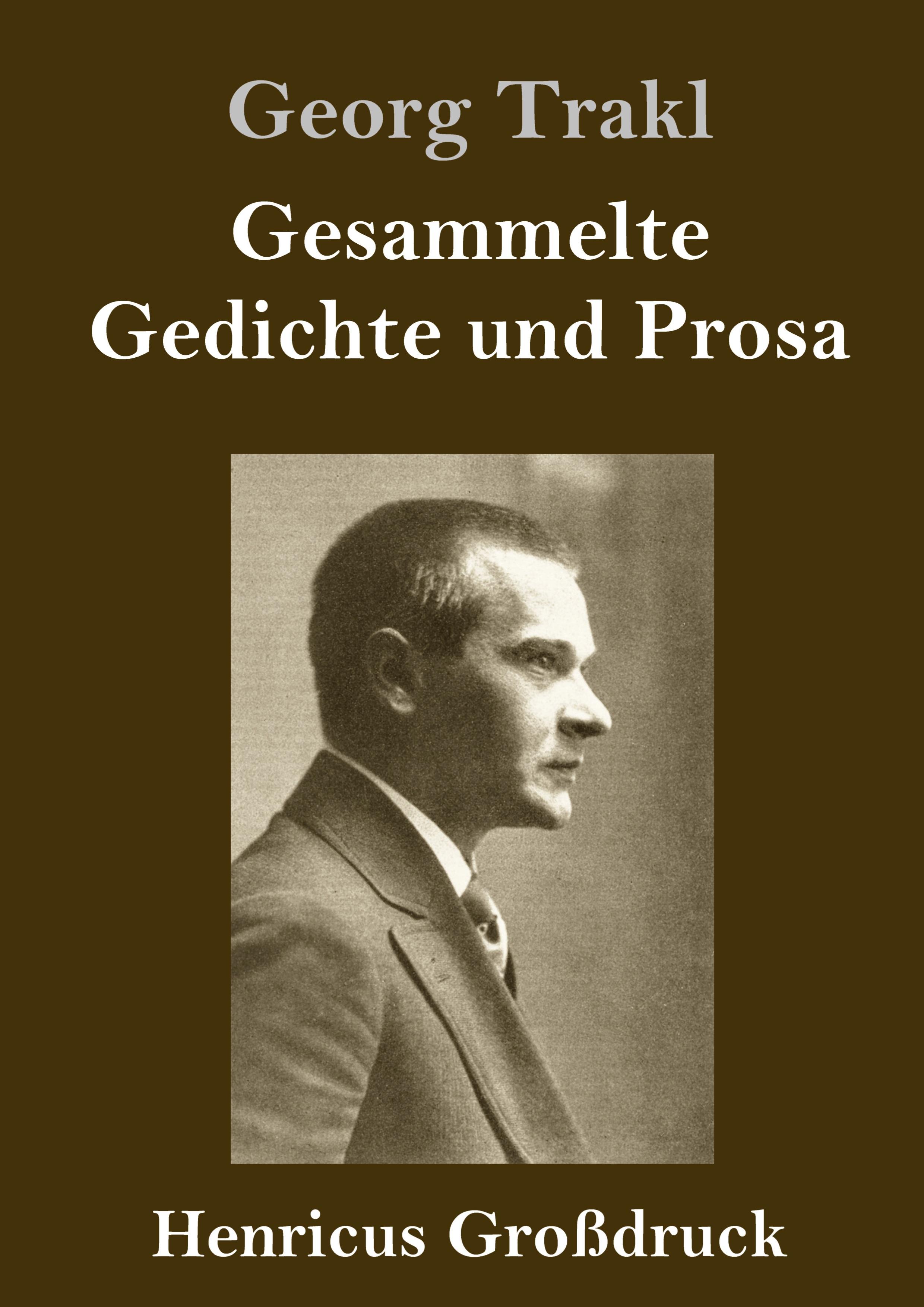 Vorderes Coverbild Gesammelte Gedichte und Prosa (Großdruck)