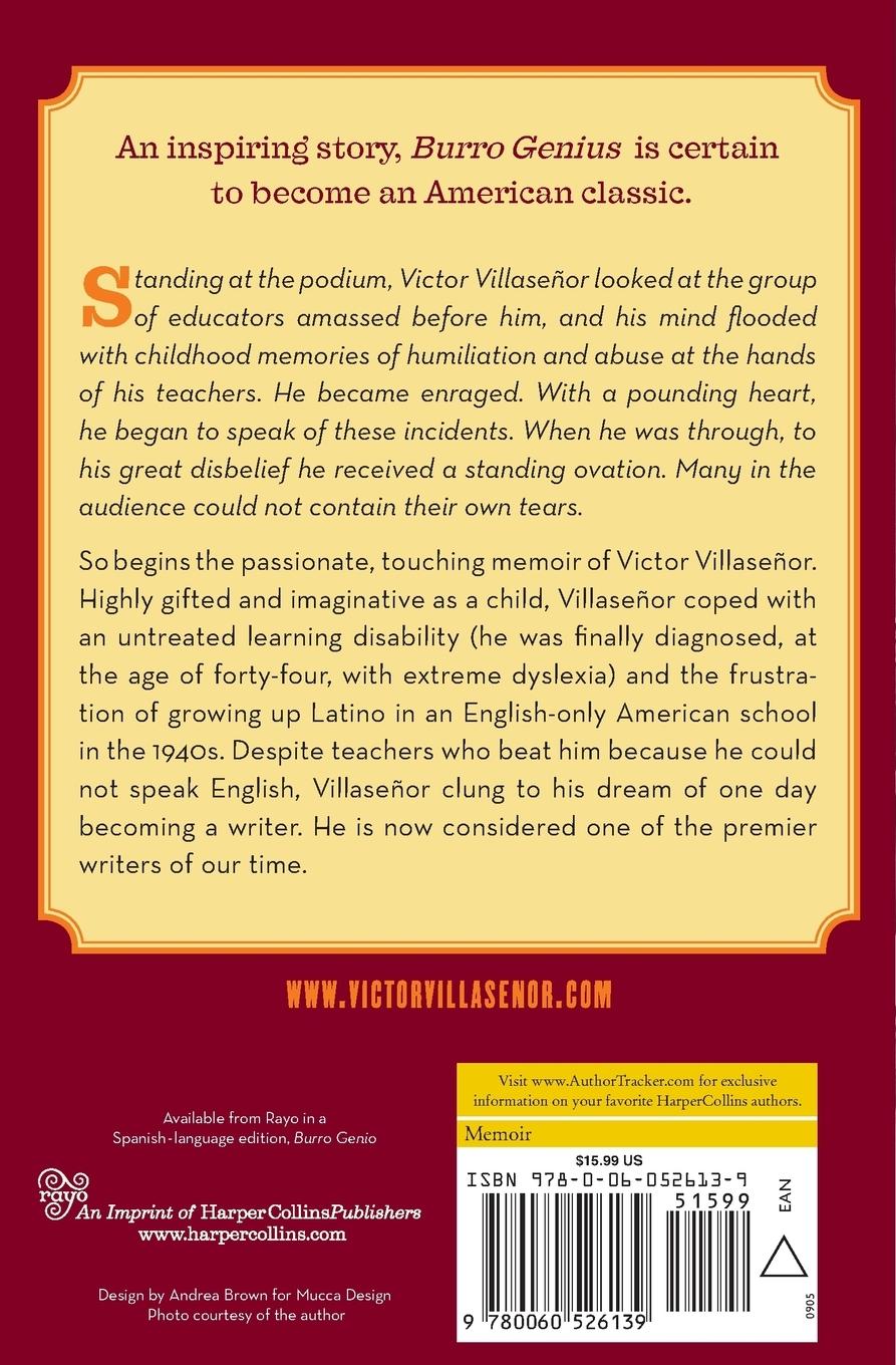 Rückseitencover Burro Genius