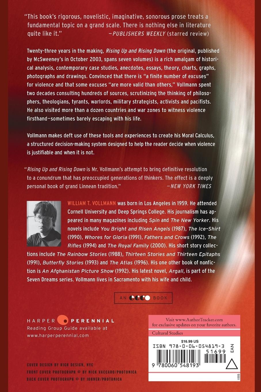 Rückseitencover Rising Up and Rising Down