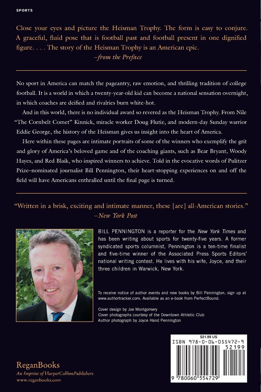 Rückseitencover The Heisman