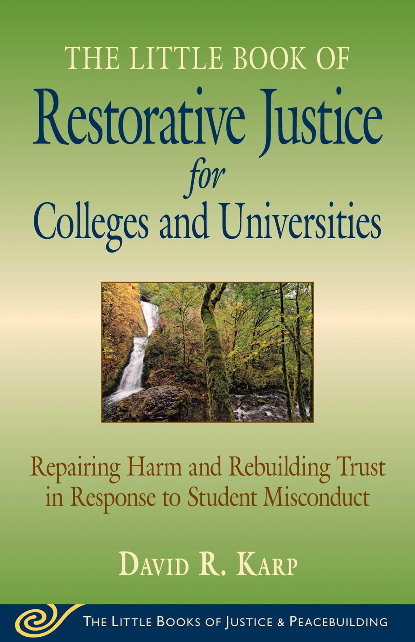 Vorderes Coverbild Little Book of Restorative Justice for Colleges & Universities