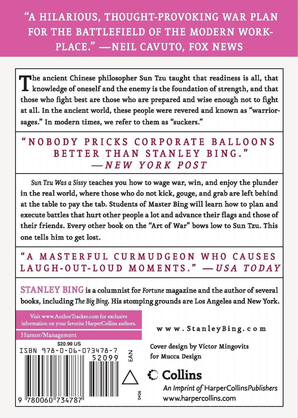 Rückseitencover Sun Tzu Was a Sissy