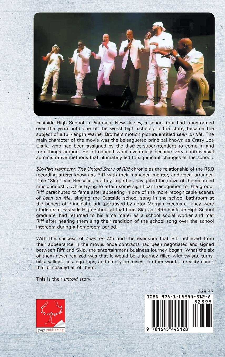 Rückseitencover Six Part Harmony - Riff (The Untold Story)