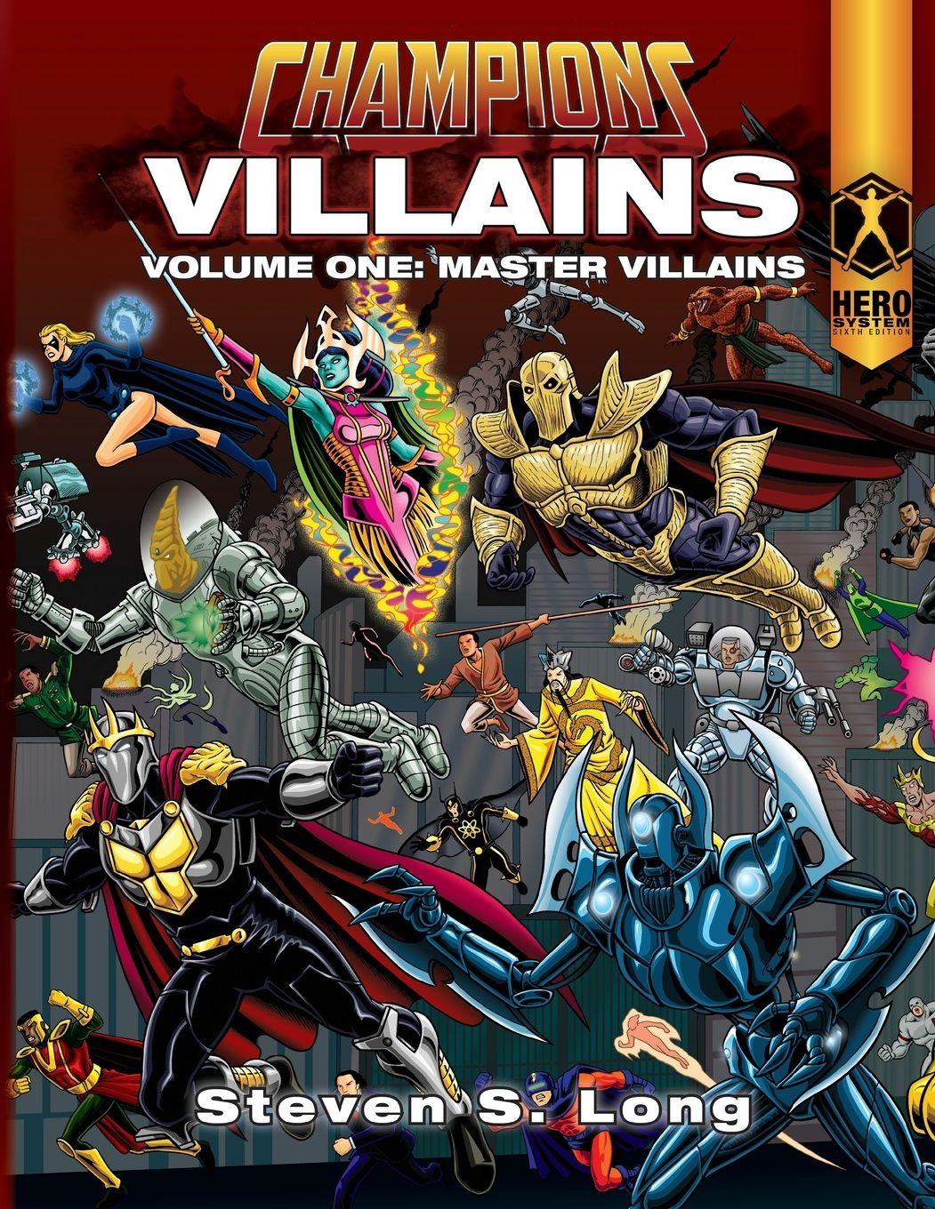 Vorderes Coverbild Champions Villains Volume One