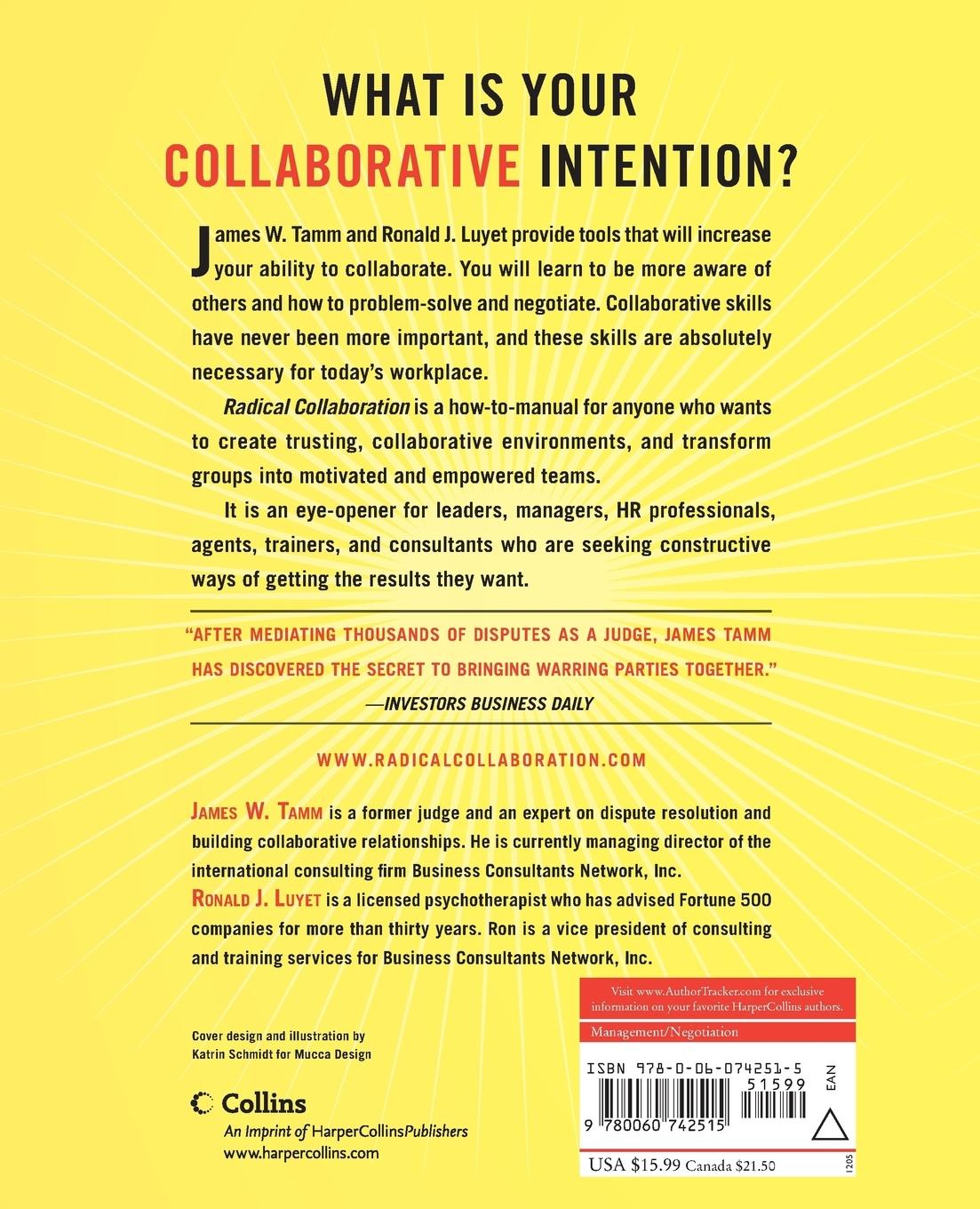 Rückseitencover Radical Collaboration