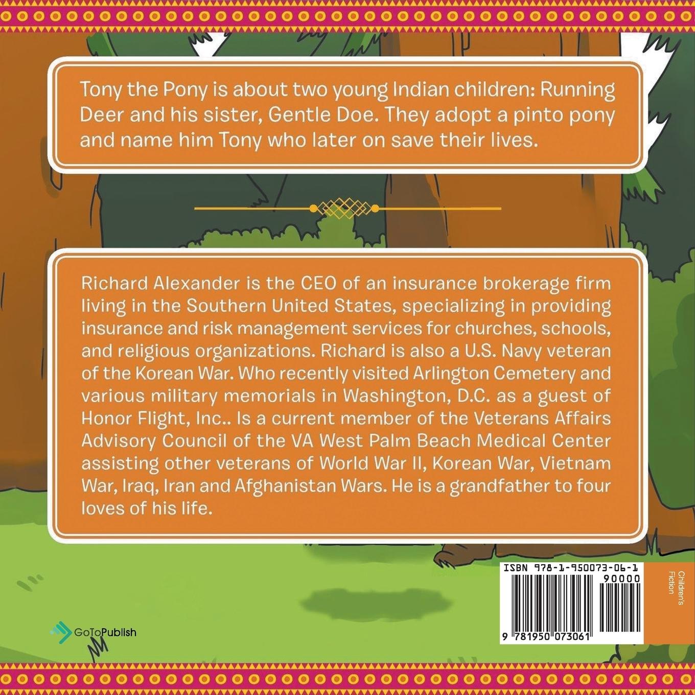 Rückseitencover Tony the Pony