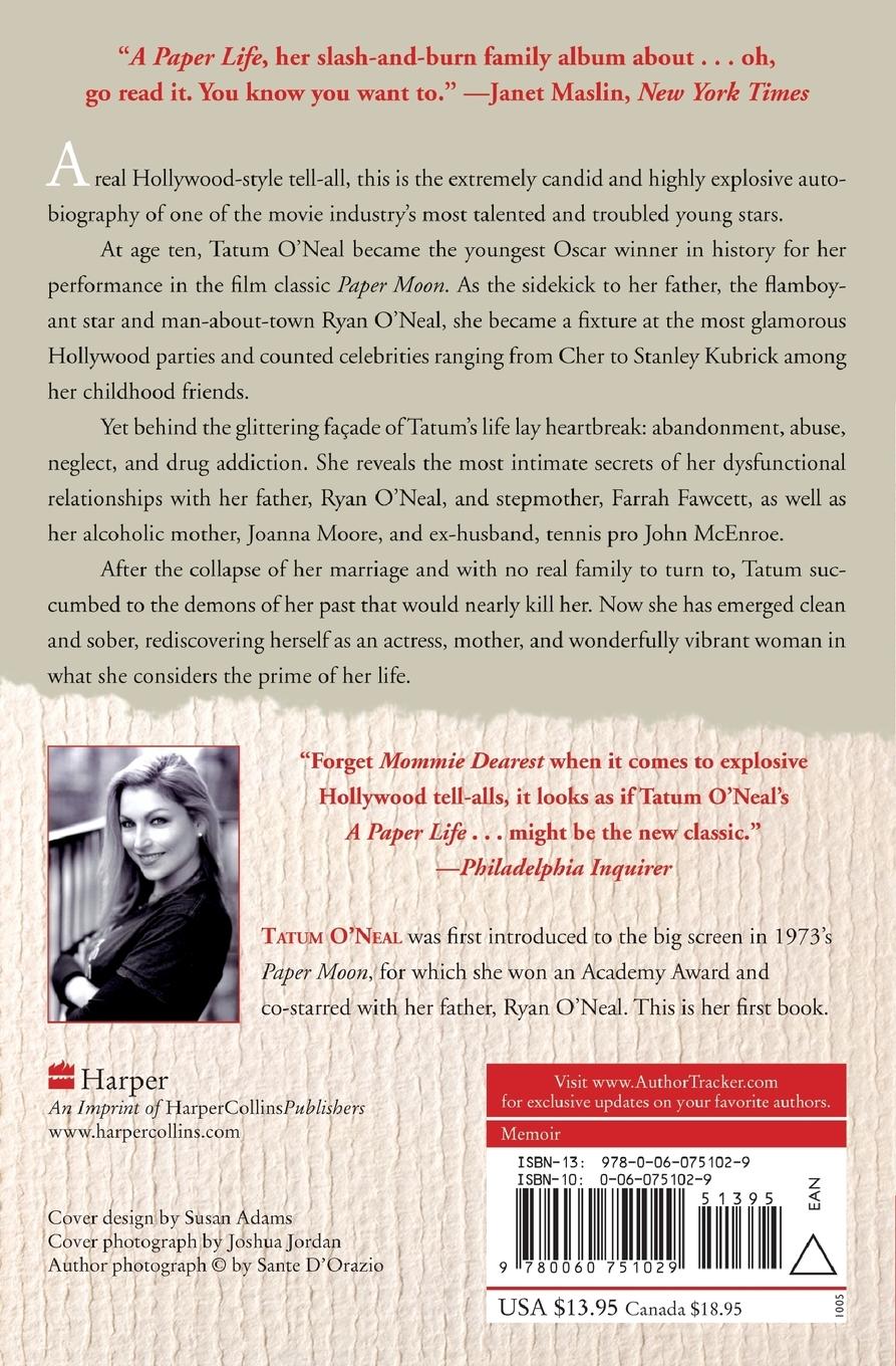 Rückseitencover A Paper Life