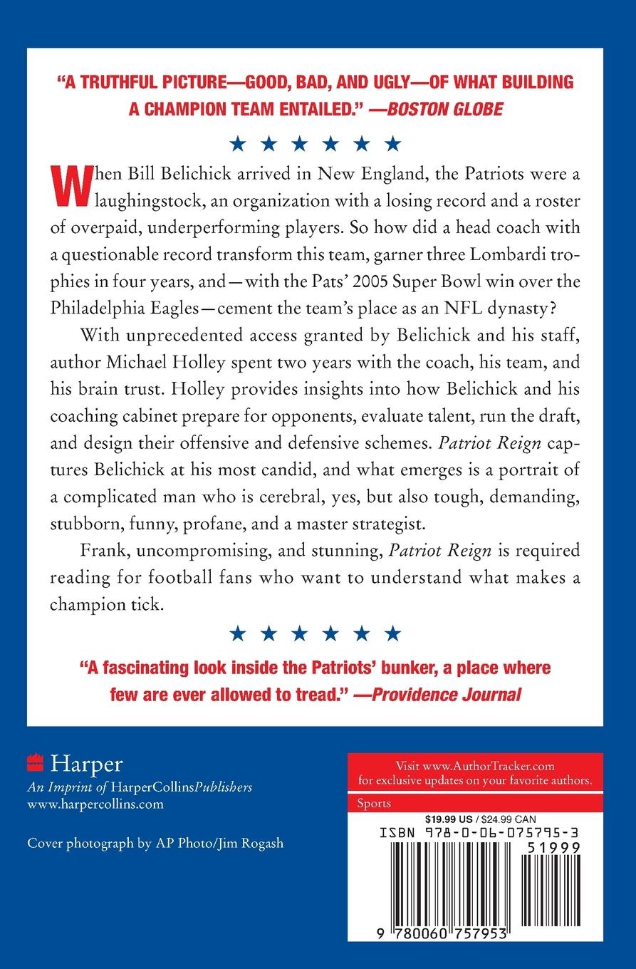 Rückseitencover Patriot Reign