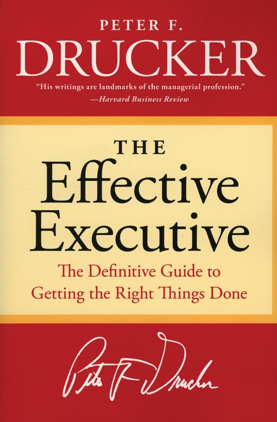Vorderes Coverbild The Effective Executive