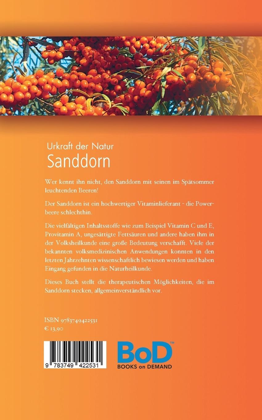 Rückseitencover Sanddorn