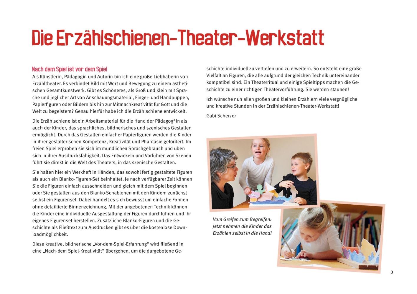 Beispielinhalt (Bild) Die Geschichte von Sankt Martin.