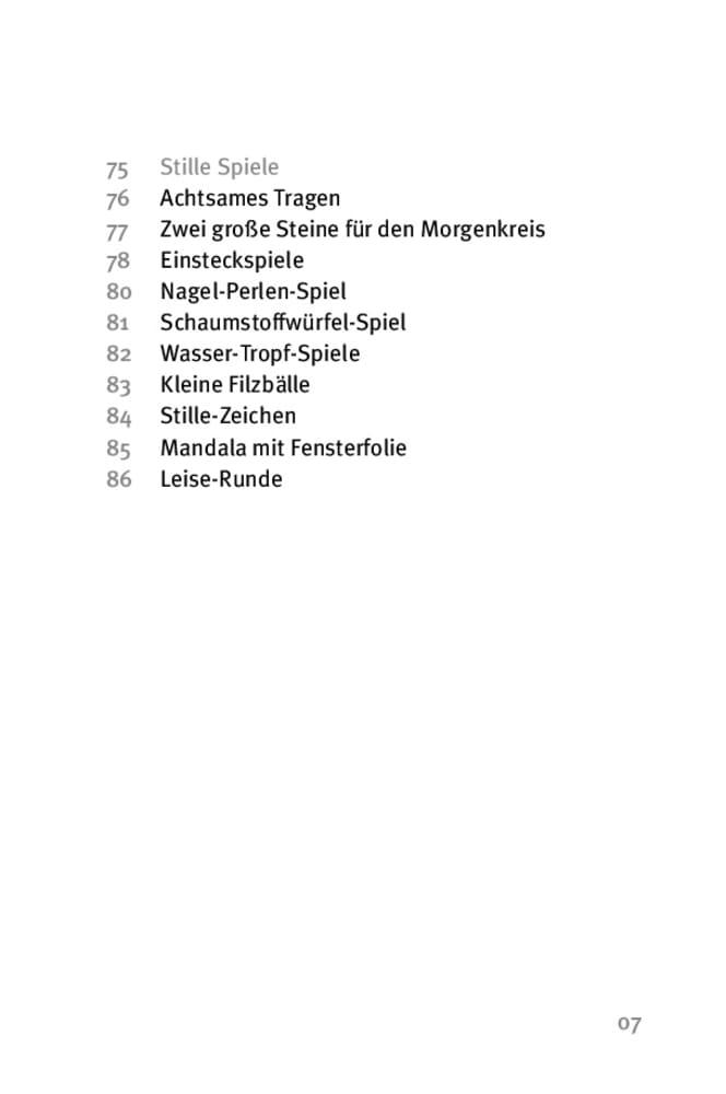 Beispielinhalt (Bild) Die 50 besten Spiele, die zur Ruhe führen