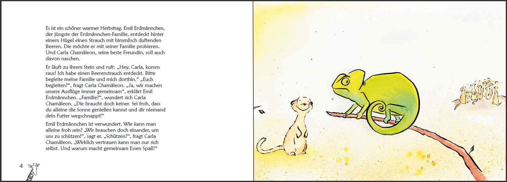 Beispielinhalt (Bild) Was brauchst du? Mit der Giraffensprache und Gewaltfreier Kommunikation Konflikte kindgerecht lösen