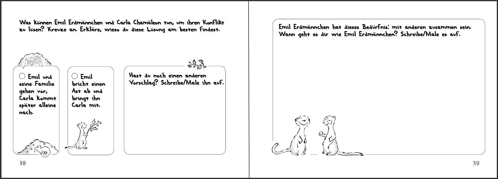 Beispielinhalt (Bild) Was brauchst du? Mit der Giraffensprache und Gewaltfreier Kommunikation Konflikte kindgerecht lösen