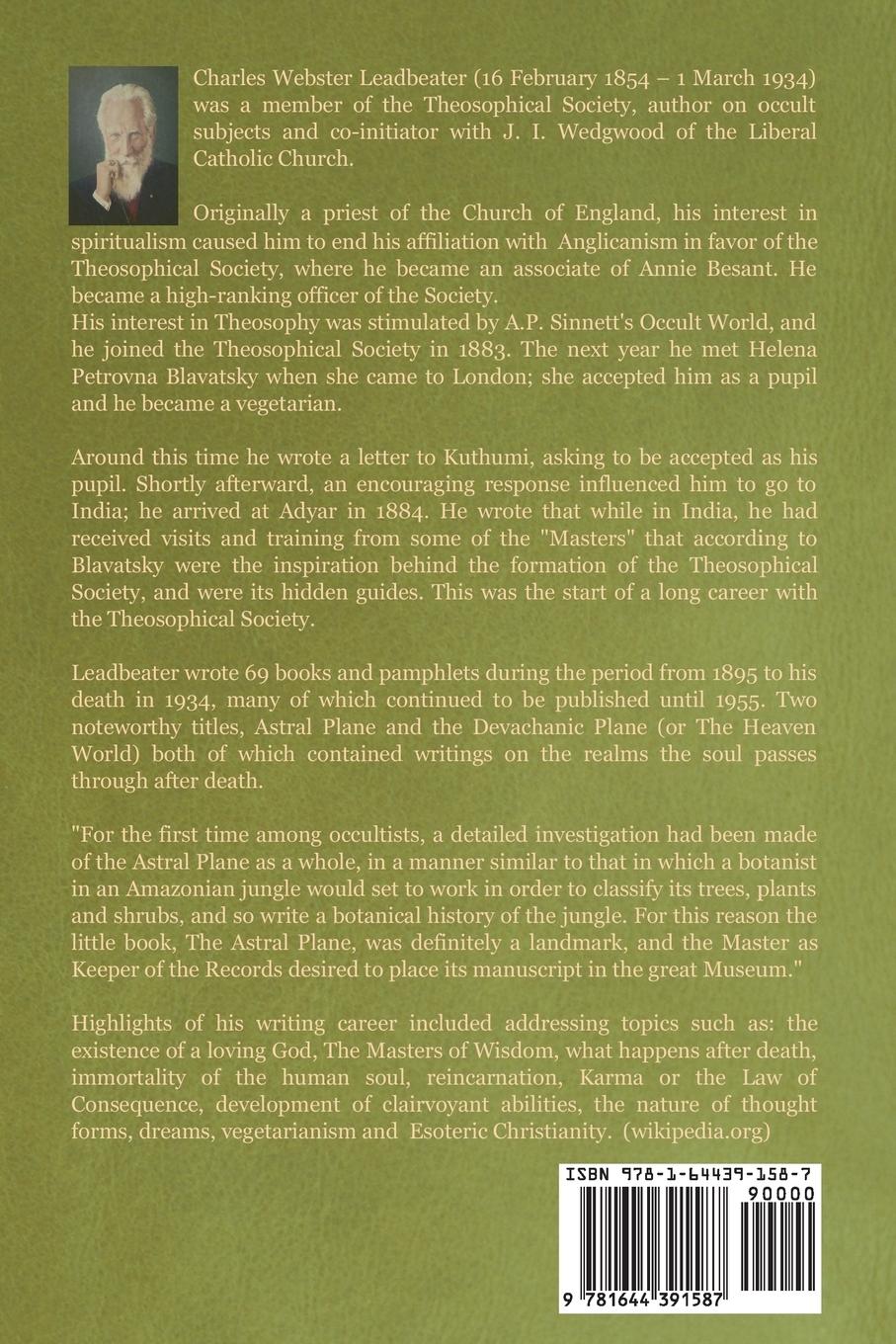 Rückseitencover The Astral Plane