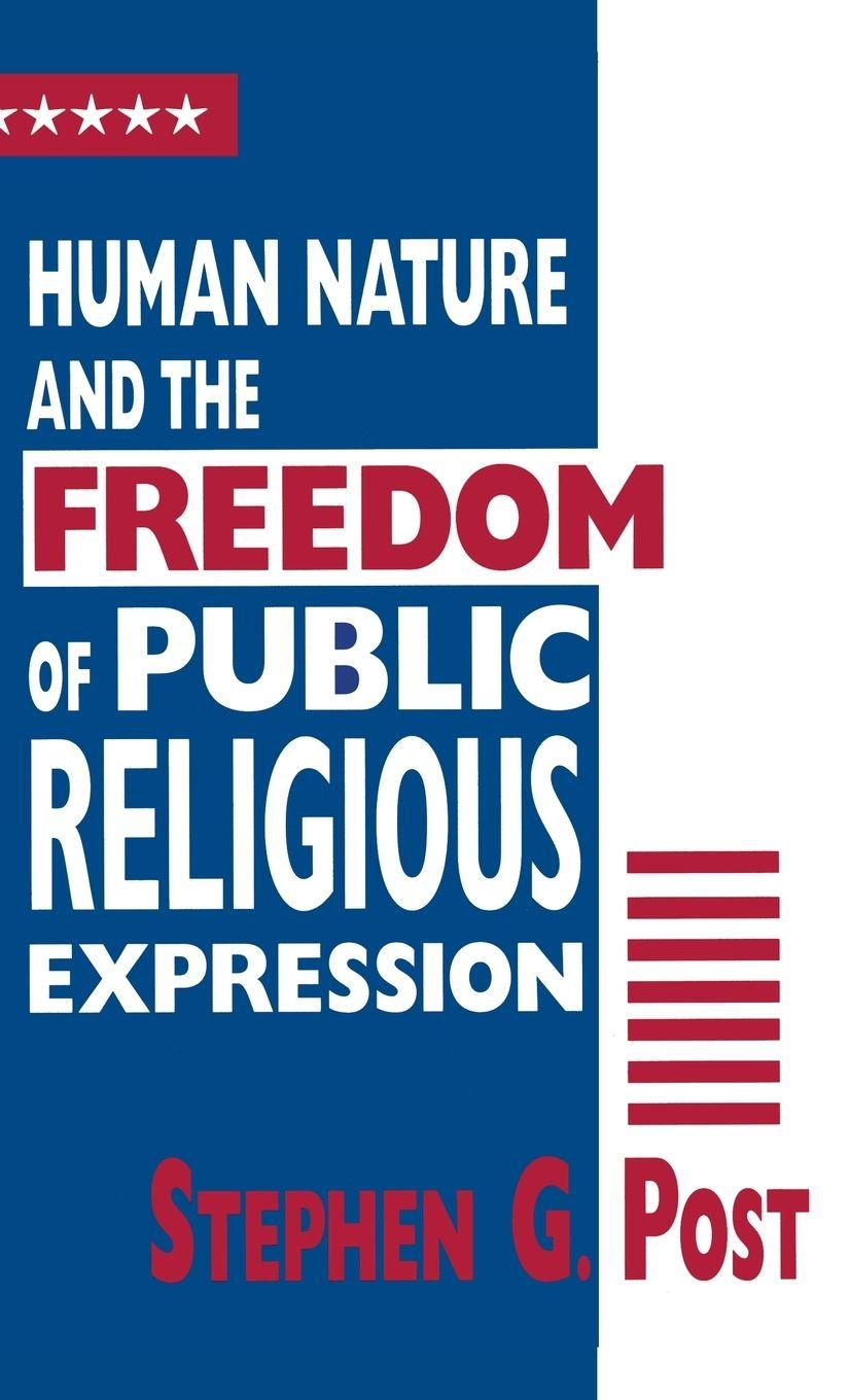 Vorderes Coverbild Human Nature and the Freedom of Public Religious Expression