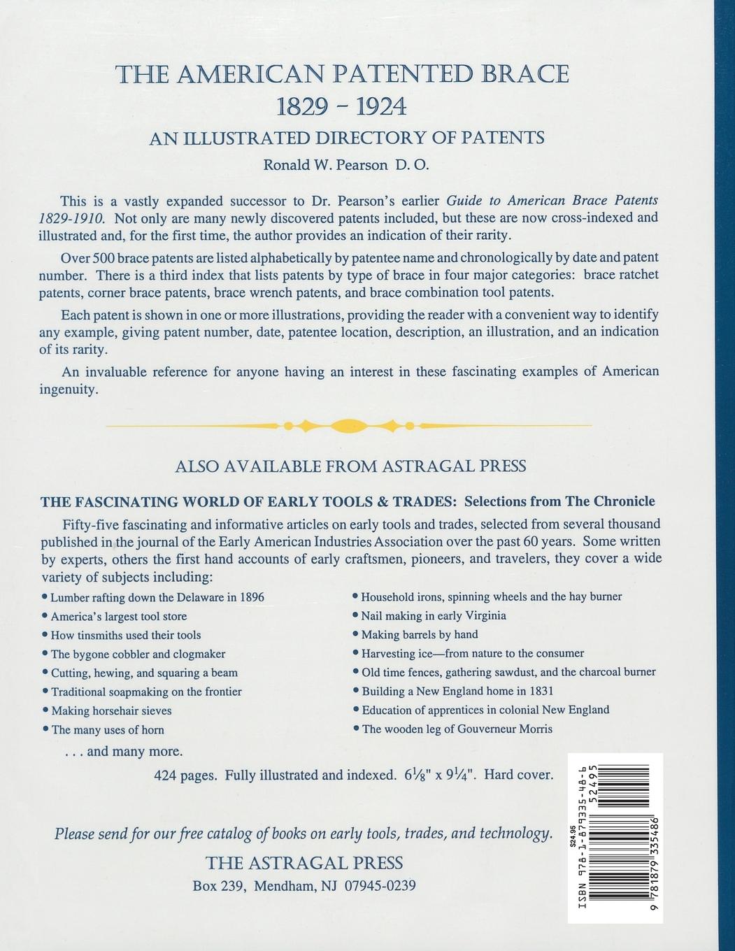 Rückseitencover The American Patented Brace 1829-1924