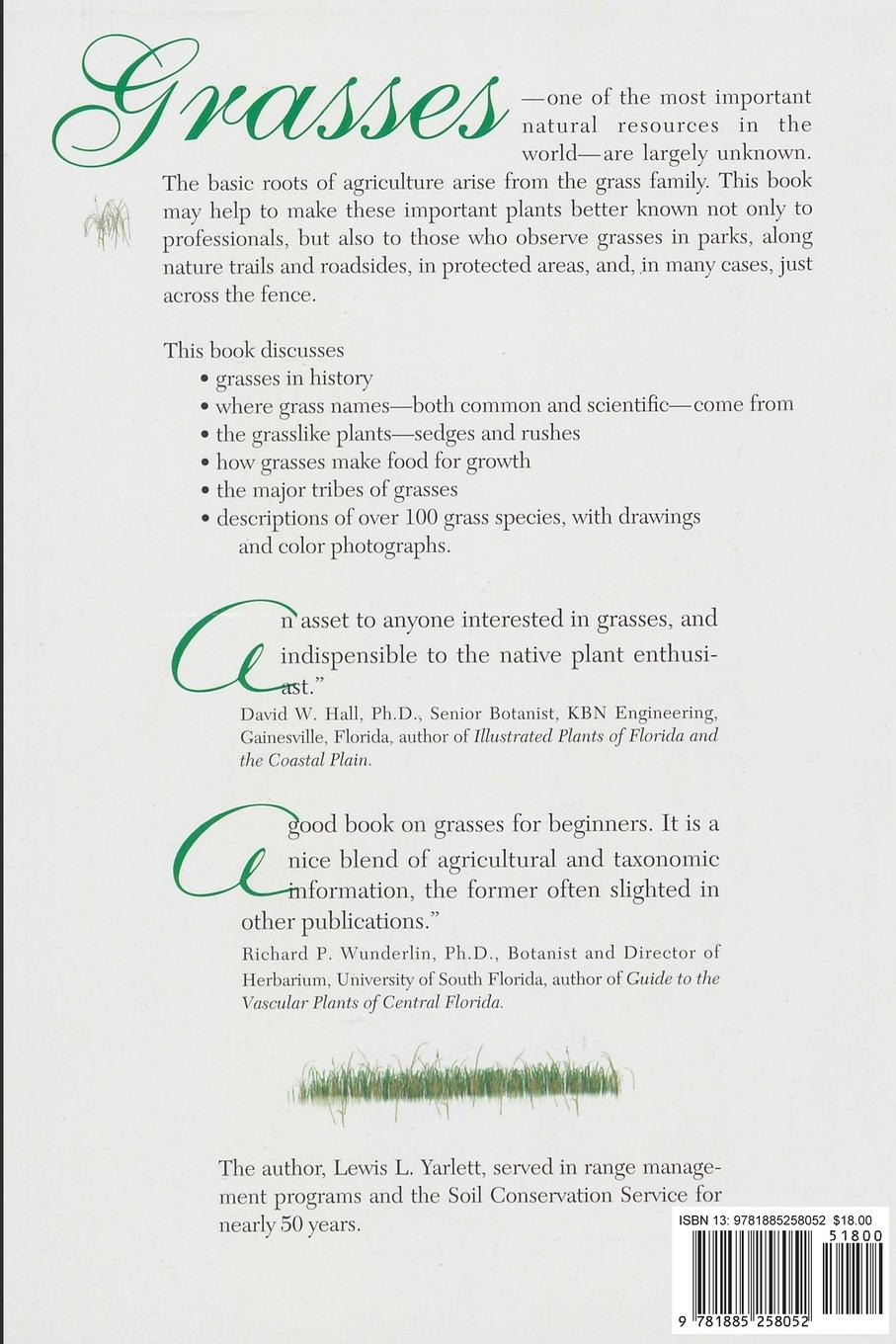 Rückseitencover Common Grasses of Florida & The Southeast