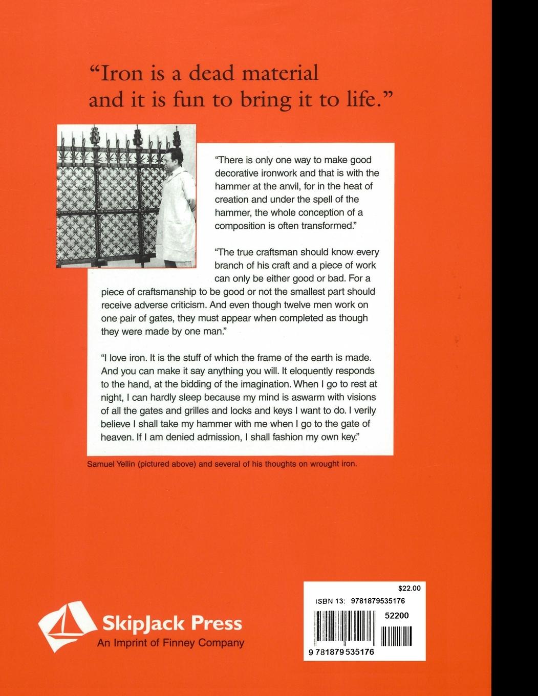 Rückseitencover Samuel Yellin