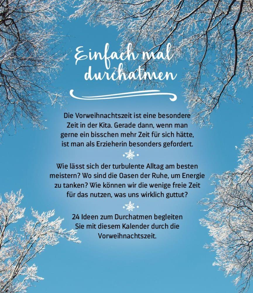 Beispielinhalt (Bild) Stille Momente für Erzieher*innen