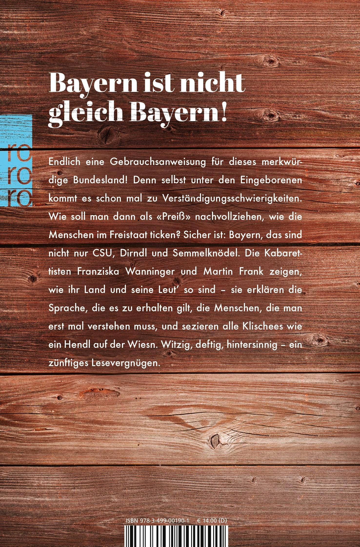Rückseitencover Der famose Freistaat