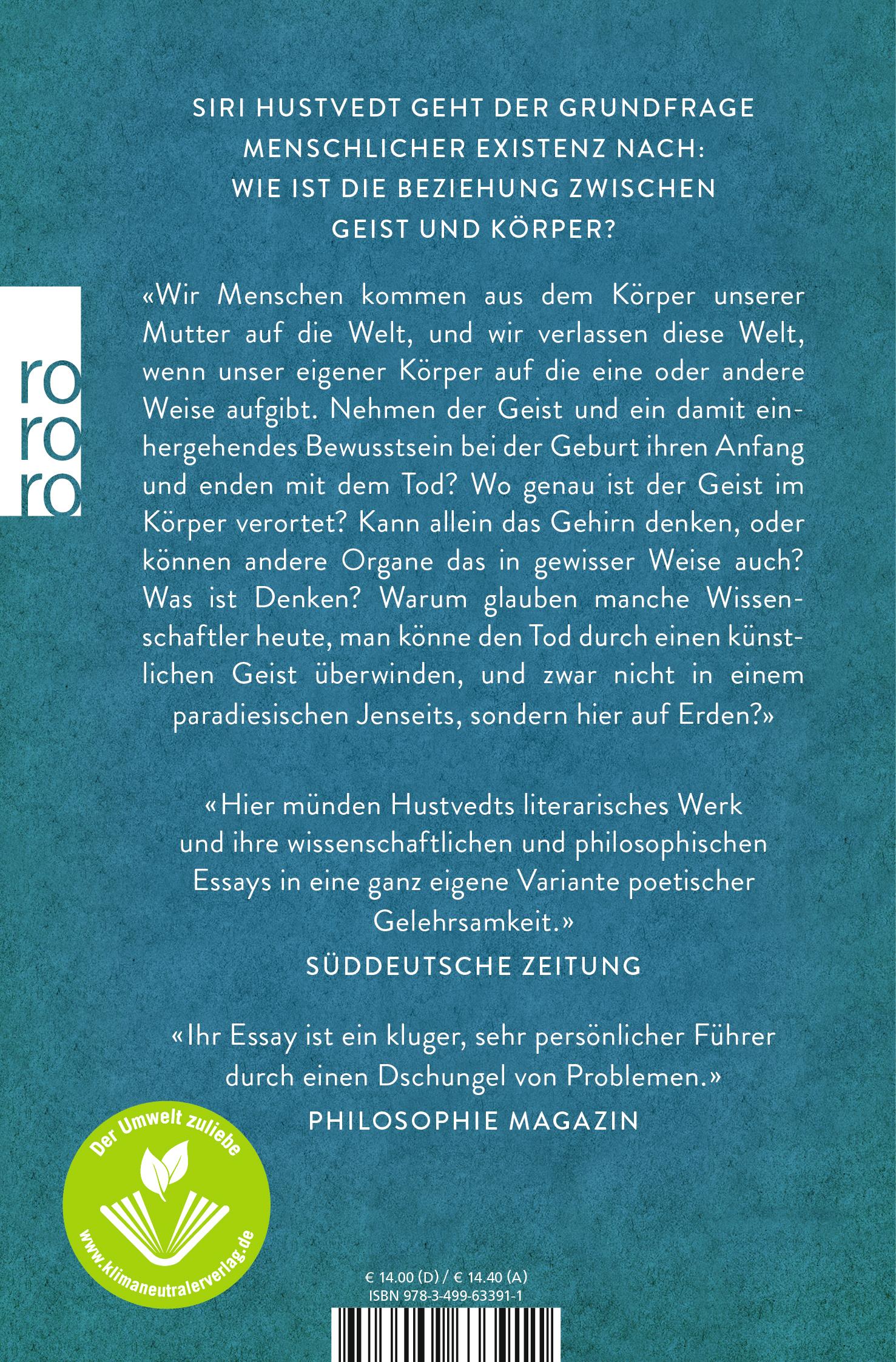Rückseitencover Die Illusion der Gewissheit