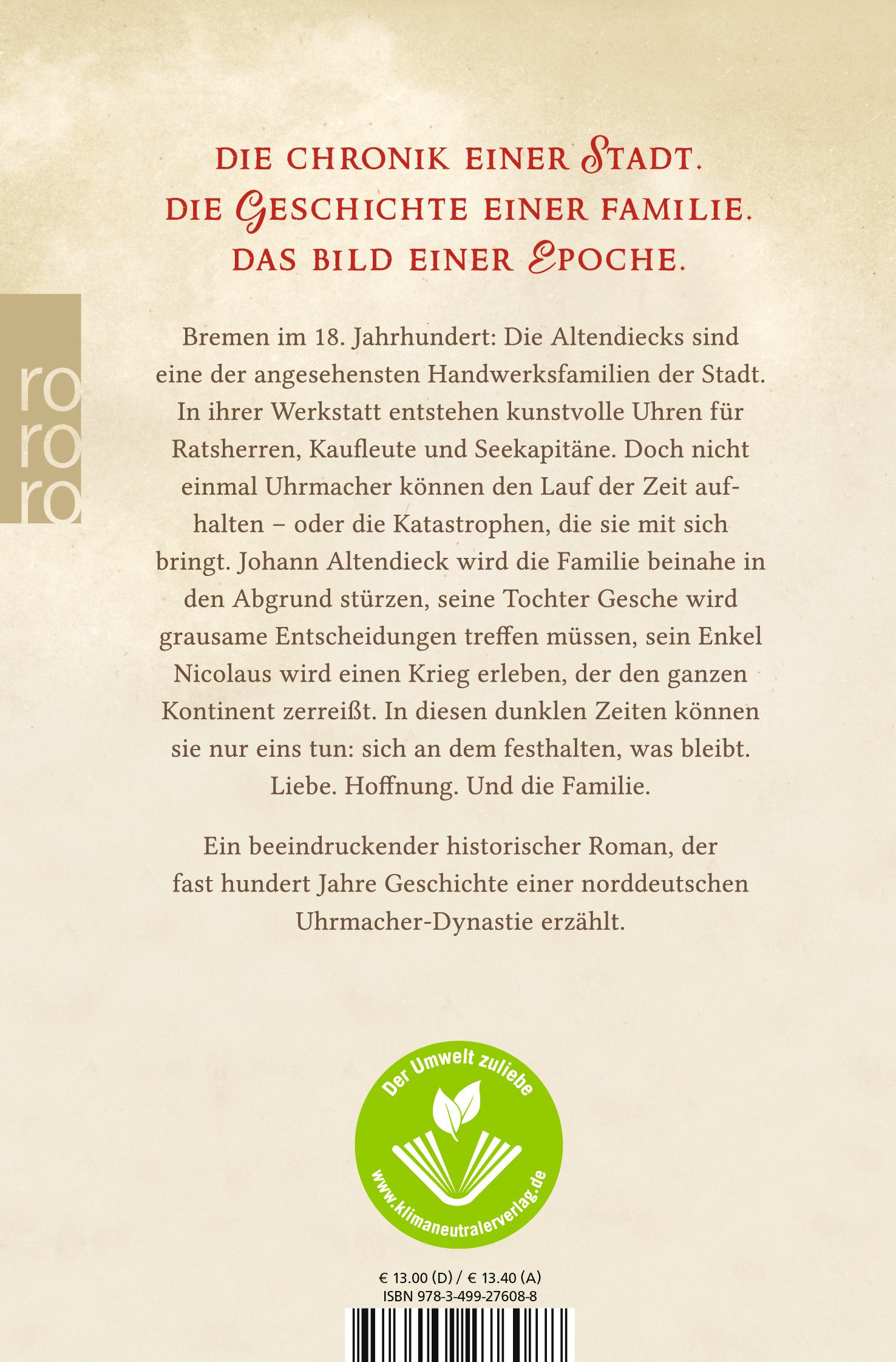 Rückseitencover Das Erbe der Altendiecks