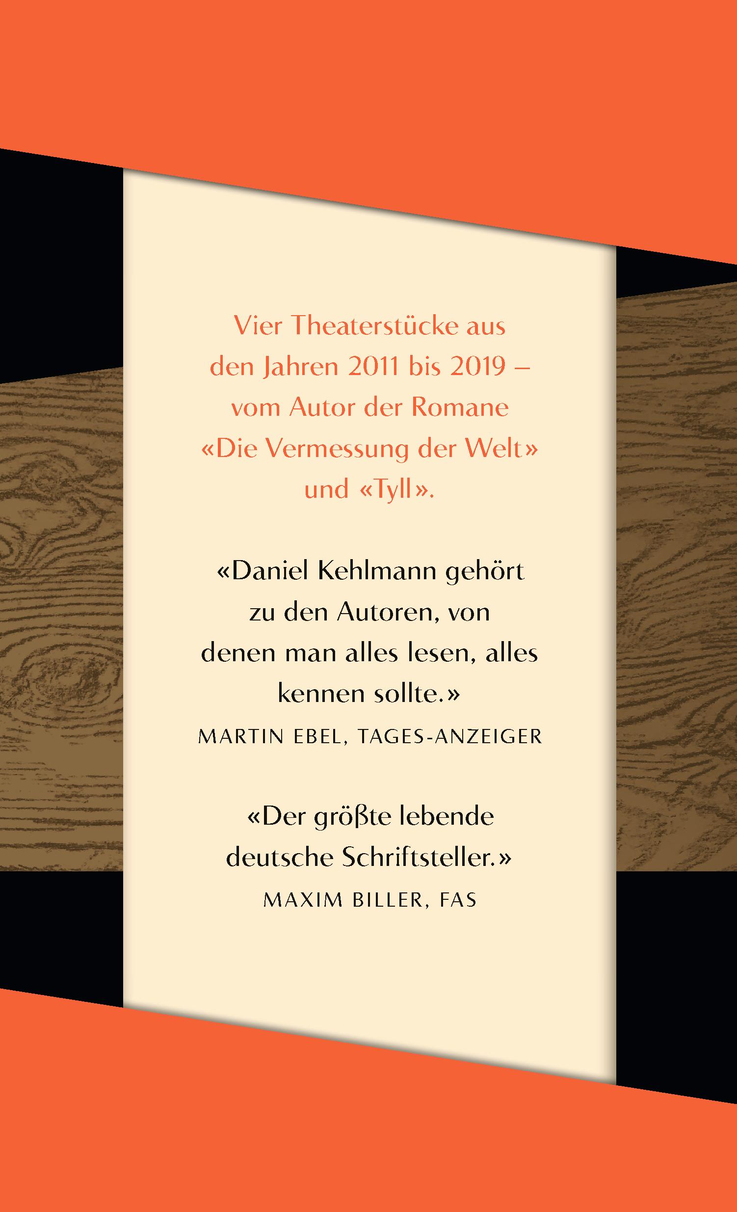 Rückseitencover Vier Stücke