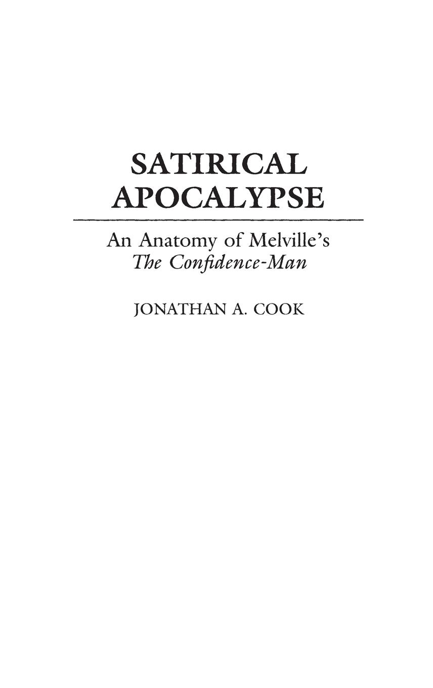Vorderes Coverbild Satirical Apocalypse